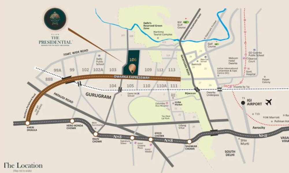 location map